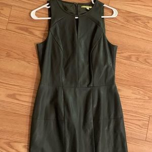 Gianni Bini Leather Mini Dress